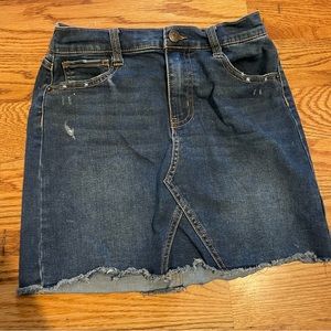 Cat and Jack Jean skirt